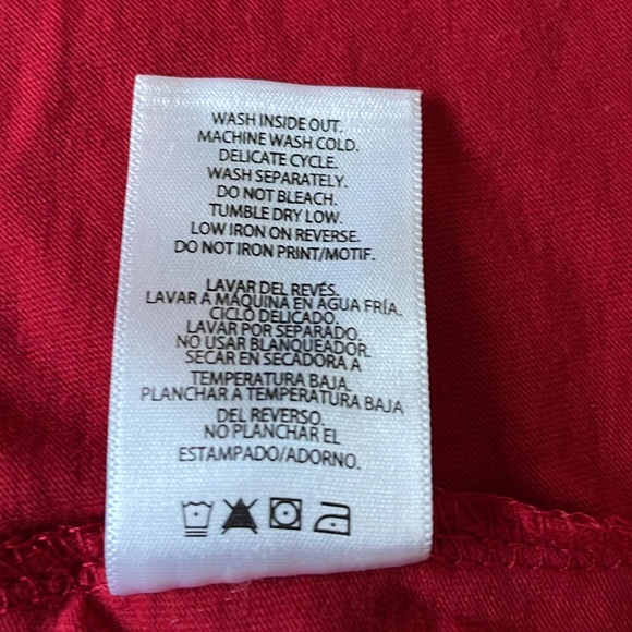 Holiday Time graphic tee red long sleeves shirt for kids size XXL - Picture 7 of 8